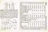 1950s Vintage Simplicity Sewing Pattern 2222 Uncut Misses Shirtwaist Dress 34 B