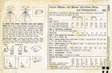 1950s Vintage Simplicity Sewing Pattern 2321 Uncut Misses Prom Dress Sz 12 32B