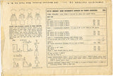 1950s Vintage Simplicity Sewing Pattern 3718 Cute Misses Easy Apron Fits All