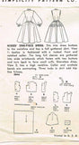 1950s Vintage Simplicity Sewing Pattern 3848 Uncut Misses Shirtwaist Dress Sz 12