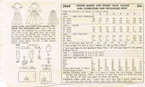 1950s Vintage Simplicity Sewing Pattern 3969 Uncut Misses 2 Piece Dress Sz 34 B