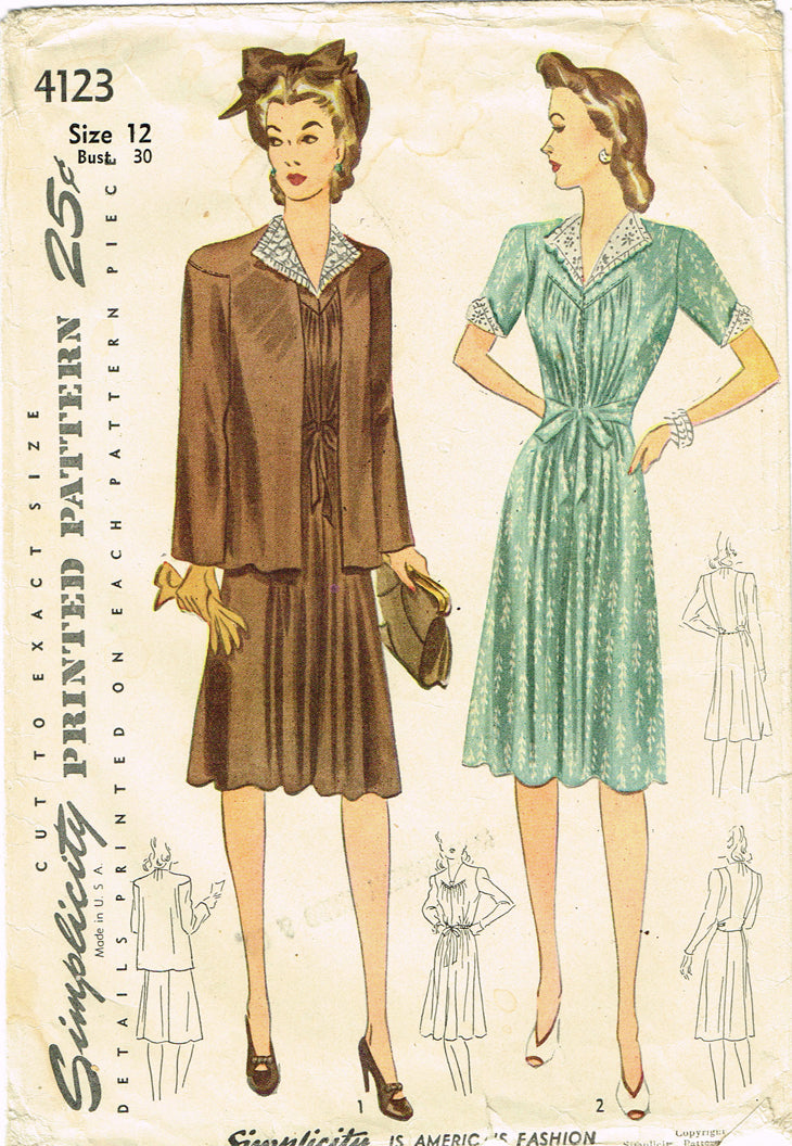 1920s maternity costume top