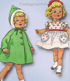 1960s Vintage Simplicity Sewing Pattern 4652 20inch Chatty Cathy Doll Clothes