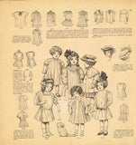 Digital Download Butterick Fashion Flyer June 1908 Small Sewing Pattern Catalog