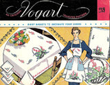 1950s Vintage Vogart Embroidery Transfer 289 Uncut Floral Mixed Motifs - Vintage4me2