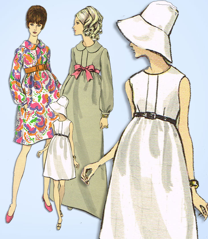 Vogue 7382: 1960s Uncut Boho Dress Sz 31.5 Bust Vintage Sewing Pattern – Vintage4me2 Vogue 7382: 1960s Uncut Boho Dress Sz 31.5 Bust Vintage Sewing Pattern – Vintage4me2