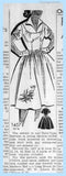 Mail Order 1457: 1950s Full Skirt Rockabilly Dress Sz 10 Vintage Sewing Pattern Complete