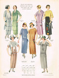 1920s Pictorial Review Spring 1924 Quarterly Sewing Pattern Catalog 80 pgs Instant Download