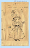 1940s Vintage Mail Order Sewing Pattern 211 Cute 16inch Bo Peep Doll Clothes