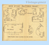 1940s Vintage Mail Order Sewing Pattern 211 Cute 16inch Bo Peep Doll Clothes