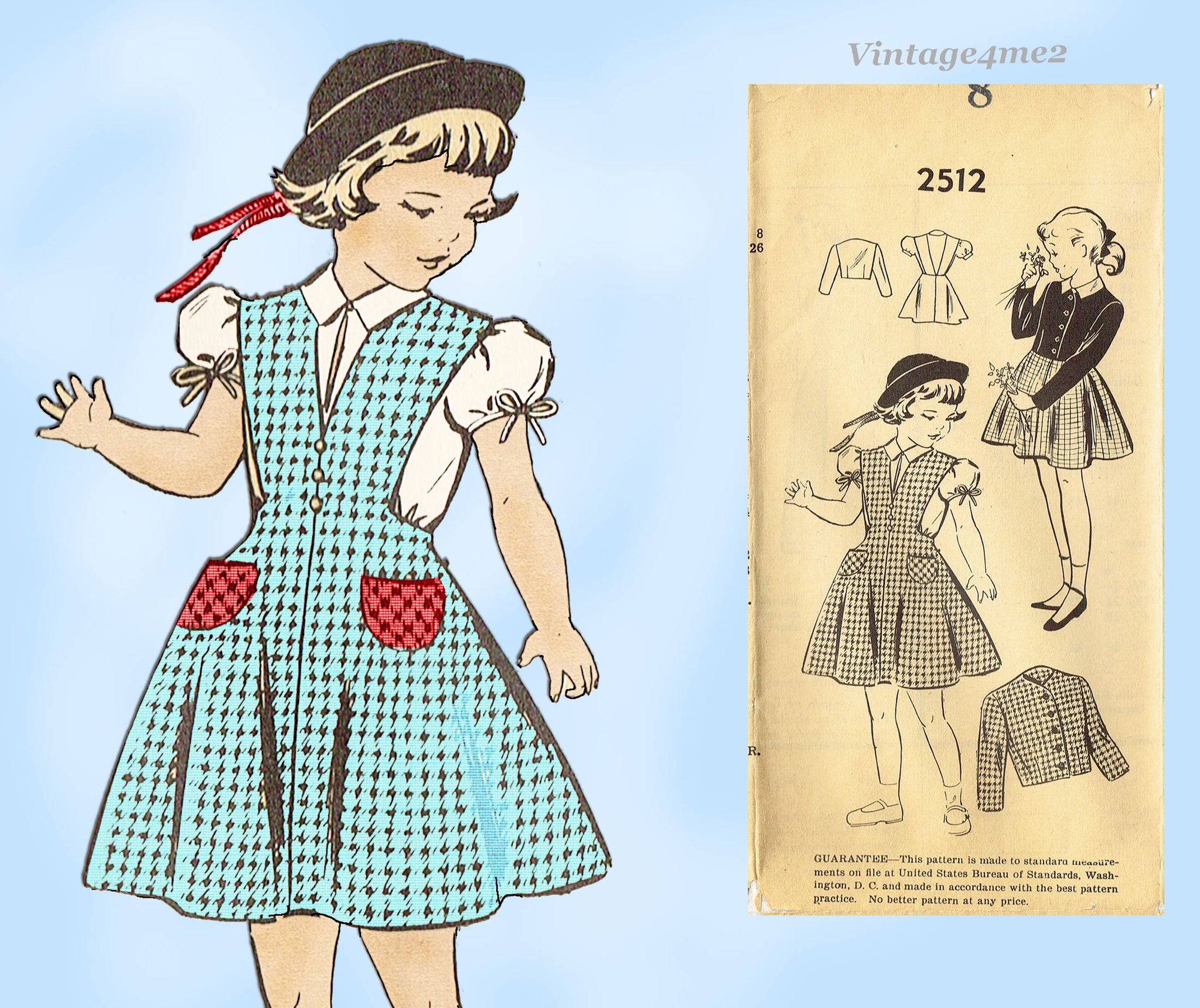 slim fit dress slacks 1940s VTG Fashion Service Sewing Pattern 3546 WWII Little Girls Dress –  Vintage4me2