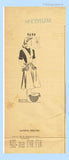 Fashion Service 2682: 1940s Misses WWII Full Bib Apron 36B Vintage Sewing Pattern