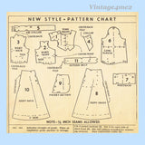 1950s Vintage Mail Order Sewing Pattern 2982 Uncut Misses Day Dress Sz 34 B