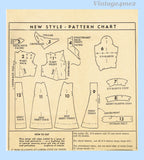 1950s Vintage Mail Order Sewing Pattern 3048 Uncut Misses Sweetheart Dress 34B