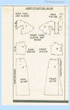 Mail Order 308: 1930s Beautiful Misses Street Dress 38 B Vintage Sewing Pattern