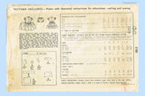 1950s Vintage Simplicity Sewing Pattern 3180 Toddler Girls Tucked Dress Sz5