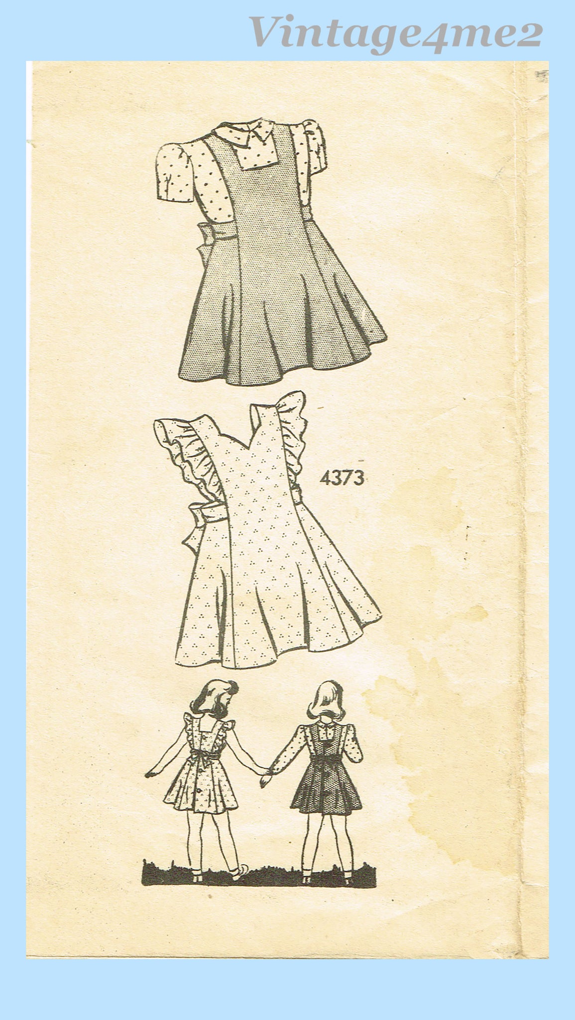 Unique Vintage Black & Orange Pumpkin Patch Corduroy Brionne Pinafore Skirt  | Unique Vintage