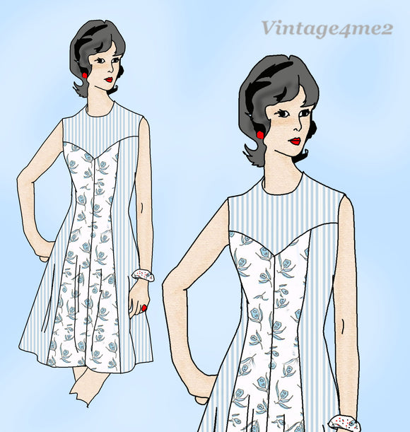 1970s Vintage Anne Adams Sewing Pattern 4511 Uncut Plus Size Sheath Dress 41B