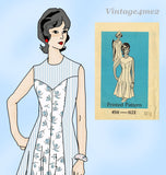 1970s Vintage Anne Adams Sewing Pattern 4511 Uncut Plus Size Sheath Dress 41B
