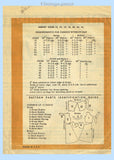 Anne Adams Mail Order Pattern 4550 Back
