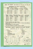 1950s Vintage Anne Adams Sewing Pattern 4580 Cute Misses Sun Dress Sz 35 Bust