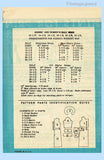 Anne Adams 4600: 1960s Charming Plus Size Womens Dress 43B Vintage Sewing Pattern