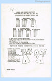 Anne Adams 4611: 1950s Misses Street Dress Sz 39 B Vintage Sewing Pattern