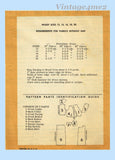 1950s Vintage Anne Adams Sewing Pattern 4670 Chic Misses Sun Dress Sz 40 Bust