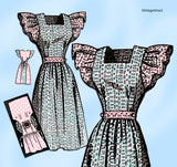 1940s Original Vintage Anne Adams Pattern 4755 Ladies Wrap Dress 35 Bust