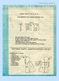 Anne Adams 4785: 1950s Easy Misses Day Dress Sz 34 B Vintage Sewing Pattern