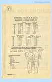 Anne Adams 4794: 1960s Womens Peddle Pusher Pants Sz 42 B Vintage Sewing Pattern