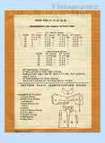 1950s Vintage Anne Adams Sewing Pattern 4901 Misses Slender Dress Size 36 Bust