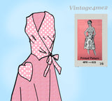 1960s Vintage Anne Adams Sewing Pattern 4970 Uncut Misses Wrap Dress Sz 38 B