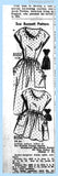 Sew Rite 8056: 1950s Toddler Scalloped Dress Sz 6 Vintage Sewing Pattern