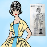 Sew Rite 8134: 1960s Rare Uncut Designer Sailor Dress 34B Vintage Sewing Pattern