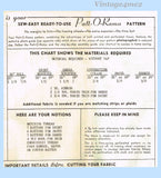 1940s Vintage Mail Order Sewing Pattern 8142 Uncut 30in Brother Sister Sailor Dolls
