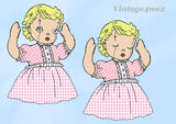 1950s Vintage Mail Order Sewing Pattern 816 Uncut Asleep Awake Cloth Baby Doll