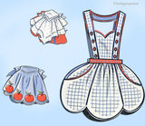 Mail Order 8176: 1950s Uncut Misses Feedsack Aprons 34B Vintage Sewing Pattern