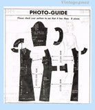 1970s Vintage Mail Order Sewing Pattern 8340 Uncut Misses Jet Age Dress Sz 37 B