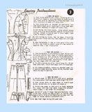 Mail Order 8536: 1940s Uncut Misses Peplum Suit Sz 38 B Vintage Sewing Pattern