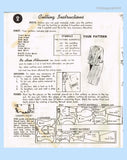 Mail Order 8536: 1940s Uncut Misses Peplum Suit Sz 38 B Vintage Sewing Pattern