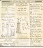 Mail Order 8654: 1940s Misses WWII Shirtwaist Dress Sz 34 B Vintage Sewing Pattern