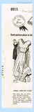 Mail Order 8915: 1950s Uncut Misses Dress & Jacket 39 B Vintage Sewing Pattern