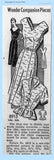 Mail Order 8915: 1950s Uncut Misses Dress & Jacket 39 B Vintage Sewing Pattern