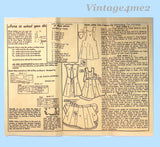 Mail Order 8953: 1940s Farm Kitchen Apron Sz 36 Bust Vintage Sewing Pattern