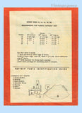 1950s Vintage Marian Martin Sewing Pattern 9114 Chic Misses Sun Dress Sz 36 B