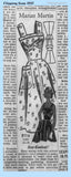 1950s Vintage Marian Martin Sewing Pattern 9114 Chic Misses Sun Dress Sz 36 B