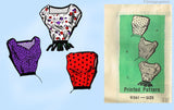 Marian Martin 9261: 1950s Easy Misses Pin & Cut Blouse 38 B Vintage Sewing Pattern