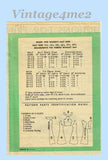 1950s Vintage Marian Martin Sewing Pattern 9280 Darling Misses Sun Dress Sz 37 B