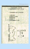 Marian Martin 9471: 1940s Rare Misses Embroidered Wrap Blouse 32 B Vintage Sewing Pattern